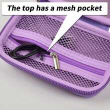 ALKOO Digital Camera Case Compatible With Zheozeig For Duluvulu For TEBNGIHNM For Oiadek For KVUTCIEIN For Femivo For Fulealfly 4K Vlogging Camera. Storage Holder Bag For Canon PowerShot Camera (Box Only) - Purple - View 4