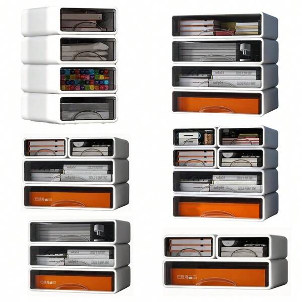 Desk And Drawer Storage