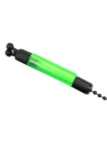 1 Stück Biss-Alarm Karpfen Angeln Haken Bobbins Indikatoren Angelwecker Stahl (zufälliges Kopfmuster) Kette Biss-Alarm Angelwerkzeug Karpfenangeln Bobbins, gemischte Farbe, hochbrechendes Polymer, ohne Batterie, kein Magnesiumstab/Feuerstein, für Angelwecker-Anzeige, Unabhängigkeitstag, Halloween, Tag der Arbeit