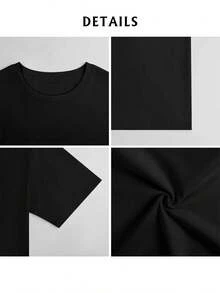 Children's T-Shirt Fun "Exchange Robux For Sister" Video Game T-Shirt - Soft Cotton, Short Sleeve Round Neck T-Shirt For Boys - Perfect Summer Gift - 黑色 - 查看 3