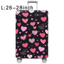 Luggage Cover Travel Case Cover For 18 To 32 Inch Luggage Protector Cases For Outdoor Travel Business Fashion Graphic Pattern For Men Women Travel Accessories Polyester Suitcase Elastic Dust Covers Student Back To School Stuff, Ideal For Outdoor And Holiday Travel, Luggage Protection|Vibrant Design|Elastic Fit, Luggage Travel Accessories