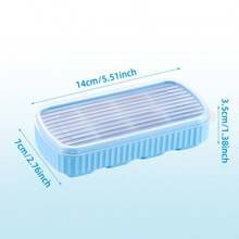 1pc Ice Cube Mould 8/28/56 Grids Ice Cube Tray With Lid With Ice Scoop And Storage Box Summer Home Kitchen Essential Ice Maker