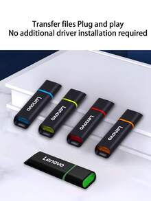 Lenovo 4GB USB Flash Drives SS160 Metal Real Capacity Memory Stick High Speed Flash Memory Black U Disk For PC - 彩色 - 查看 5