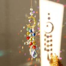 3pcs Sun Catcher Crystal Light Witchy Suncatcher Prism Rainbow Window Hanging - Multicolor - View 10