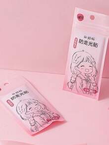 时尚双面胶带，适用于衣服，强力粘性透明身体胶带，亲肤透明胶带，36条装 - 白色 - 查看 9