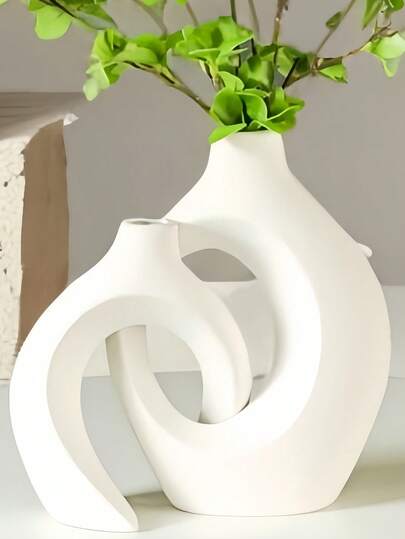 1/2 Pair Criss-Cross Vases, Creative & Unique Hydroponic Vases, Suitable For Home Decor And Wedding Decorations