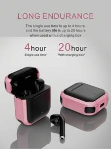 G03 Wireless Earbuds Bluetooth 5.4 Headphones, 40 Hours Playback Stereo Earbuds With Charging Case IPX4 Waterproof In-Ear Headphones With Mic For Phone Tablet Laptop Sports