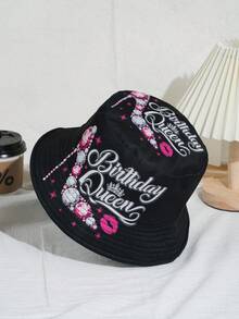2-Sided Printed Reversible Bucket Hat For Women - Multicolor - View 6