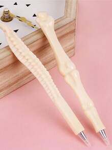 5支装骨形圆珠笔：黑色墨水笔、手指笔、护士笔/医生笔 - 办公用品、书写工具、学生和专业人士返校礼物 - 彩色 - 查看 6