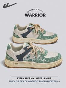 Warrior Women's Shoes Spring And SummerLightweight Comfortable Breathable Modest Style Casual Yet Sleek Sneakers Applicable Throughout The Year Wear-Resisting All-Day Wear Training Sneakers Running Shoes Couple Casual Shoes