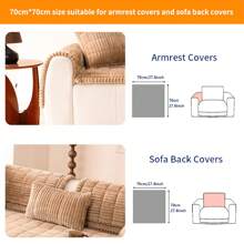1pc Bohemian Style Sofa Cover, Quilted Thick Plush Fabric, Machine/Hand Washable, Non-Slip Pet Friendly Sofa Protector, Soft & Comfortable Polyester, Suitable For Living Room, Bedroom, Office Room Decor Home Decor Couch Cover Sofa Covers Living Room Decor