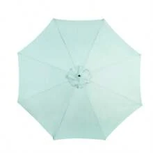 Sonnenschirm rechteckig 300 x 300 cm, großer Ampelschirm mit Kurbel, Gartenschirm neigbar, 360° drehbar, Terrassenschirm, Marktschirm für Garten, Terrasse, Balkon