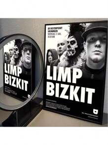 1 Piece Unframed Pop Posters Wall Arts Limp Bizkit Poster Poster Paper Print Home Living Room Bedroom Entrance Bar Cafe Art Painting Decoration
