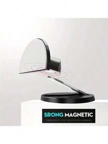 1pc/2pcs No-Drill Anti-Collision Magnetic Zinc Alloy Door Stopper, Invisible Door Holder, Floor-Standing, No Nailing Door Stop