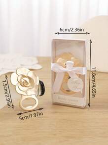 Personnalisé 7 noms, cadeau pour la mariée, ouvre-bouteille en or rose avec motif amour. Cadeaux de mariage pour les invités avec boîte d'emballage exquise. Cadeaux de fiançailles, anniversaires, souvenirs de fête, cadeaux pour les petites amies, généalogie, grands-mères, Saint-Valentin, Fête des mères