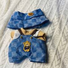 17cm Plush Doll Removable Outfit, Party Sitting (Shoes Not Included) - Multicolor - View 13