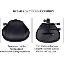 Adjustable Stools Drafting Chair With Backrest Foot RestTilt Back Peneumatic Lifting Height Swivel Seat Rolling Wheels For Studio Dental Office Home Desk Chairs Black - Black - View 3