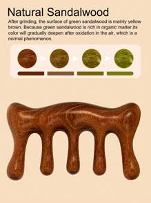 1 Pc Wooden Scalp Massager - Handmade Natural Sandalwood Wide Tooth Combs - Wood Massage Comb & Sandalwood Comb For Luxurious Massage Comb For Adds Shine And Makes Hair Smooth, Haircomb For For Men And Women, Beauty Hair Tool, Multi-Use Styling Comb For Hair Care & Body Meridian Massage Portable & Ideal Gift, Girl's Gift, Brush, Hair Brushes, Hair Brush, Detangling Brush, Hair Brush, Wooden Comb, Hair Brush, Mini Hair Brush, Detangling Brush, Hair Brushes, Curly Hair Brush, Hairdressing Equipment,Travel Essentials,Hairstyle,Hairdressing,Hair Brush,Slick Back Brush,Styling Brush,Curly Hair Brush,Edge Brush,Hair Comb,Brush Hair,Hair Brush Set,Comb Hair,Comb For Curls,Detangling Brush,Hair Brush For Women,Hair,Travel,Hair Products,Hair Tools,Hair Stuff,Barber,Barber Accessories,Barbershop,Hairdressing Equipment