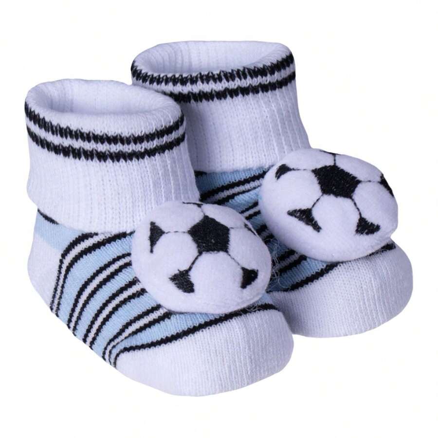 Meias Dallf Slipper Socks Animal Newborn Maternity Layette Resistant Cotton Comfortable Dallf - 灰色 - 查看 1