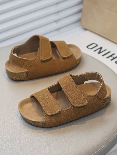 Summer New Kids Sandals, Comfortable Lightweight Boys' Beach Shoes, Fashionable Soft-Sole Casual Girls' Sandals