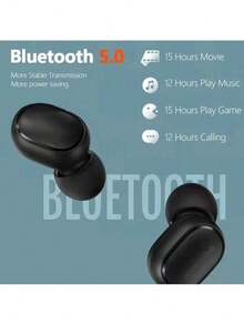 Airdots Wireless Earphone For Redmi Xiao.Mi  Bluetooth 5.0 E6S - 套件 2 件 - 查看 5
