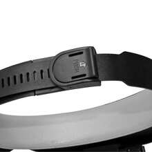 Lupa Manos Libres Luz Led Negra Lentes Pilas Gratis - Multicolor - Ver 4