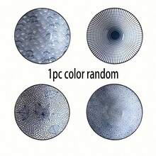 4 piezas Boles de cerámica, platos de cerámica grandes, boles de sopa creativos, boles de ramen, boles de fideos y pasta, para cocina en el hogar, restaurantes, artículos de cocina, accesorios de vajilla, artículos escolares - Multicolor - Ver 11