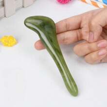 Barra de masaje de acupresión facial, raspador de masaje facial y de belleza para los ojos (no de cuerno de buey), bolígrafo de masaje de meridianos para todo el Body