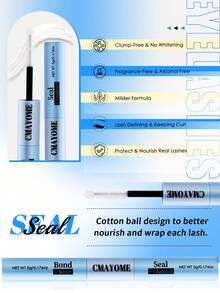 1支10克睫毛嫁接胶水，专为单根睫毛嫁接设计，超强粘性，DIY睫毛嫁接，簇状睫毛胶水，二合一睫毛胶水，簇状睫毛胶水，睫毛嫁接工具，睫毛嫁接套装，化妆工具 - 藍色 - 查看 8