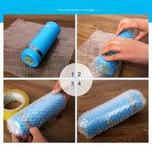 Packing Buffer Material Bubble Film Bubble Film Air Cushion Film Bubble Bag 30cm/20cm Wide Wide Thick New Material Shockproof Film Bubble Roll For Buffering, Wrapping, Mobile Equipment, With High Buffer Strength, Size W:30cm*L:500cm/W:30cm*L:1000cm/W:20cm*L:500cm/W:20cm*L:1000cm