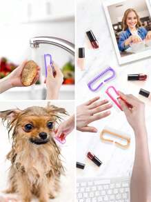 4/6/8/16 Stück ergonomischer Nagelbürstenset für Maniküre und Pediküre - sanfte, unparfümierte Zehen- und Fingernagel-Bürste, Nagelpflegewerkzeug-Set Hygiene-Grundlagen für Damen/Herren Zuhause und Salon