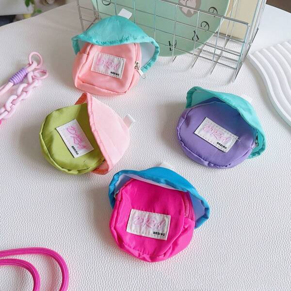 1pc Exquisite And Compact Mini Backpack That Can Hang Mobile Phones, Creative And Fashionable Outdoor Carrying Headphone Key Bag