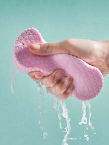 Estropajos de baño con textura 3D con diseño de escamas de pez, suaves con la piel, herramienta de limpieza para el baño, esponja con forma de pez adorable, piedra pómez suave para fregar, esponja de baño estacional para bañarse, nadar, limpiar, esponja de baño con relieve, esponja de baño suave, herramienta de fregado doméstico, exfoliación indolora, de vuelta a la escuela