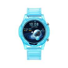 SIMSONLAB Nouvelle montre connectée ronde HD de 1,28 pouces à écran tactile plein pour enfants et adolescents, composition 2025, avec fonctions de numérotation/réception d'appels téléphoniques, podomètre, comptage des calories, modes multisports, rappel de messages et d'appels entrants. Montre connectée multifonction compatible Android/iOS