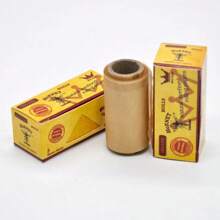 2/24 Volumes Of HORNET Cigarette Paper, 5-Meter/Volume Extra Large Roll Paper, Cigarette Paper With Adjustable Length, Brown Semi Transparent Cigarette Paper, Smoking Accessory Roll Paper
