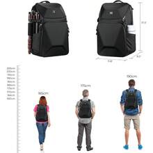 KandF Concept Kamerarucksack Wasserdicht Fotorucksack Spiegelreflex DSLR Rucksack Kameratasche Für Spiegelreflexkameras Digital Multifunktionale Kamerataschen Für DSLRKameras 20L - As Pic - View 6