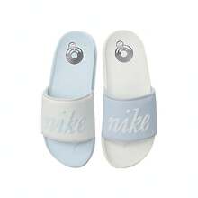 2025 女款 NIKE OFFCOURT SLIDE MIX 凉鞋/拖鞋 FQ7646-103 - 白色 - 查看 6