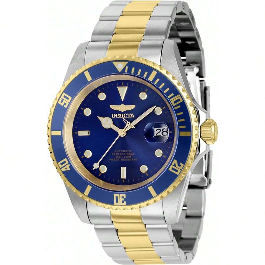 Invicta 8928Obxl Men's Pro Diver Automatic Blue Dial Steel Watch - Blue - View 1