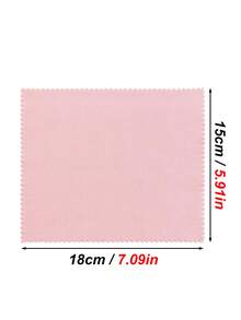 5 PIEZAS/10 PIEZAS Paño de limpieza de gafas de microfibra rosa/color mixto, paño de limpieza de lentes cuadrado minimalista anti-empañamiento de ante para limpiar gafas, paño de limpieza de vidrio para el hogar adecuado para limpiar gafas de moda, gafas, pantallas de teléfono, lentes de cámara y pantallas de TV LCD - Multicolor - Ver 10