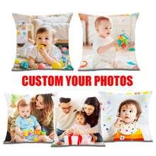 مقاس 15.75 بوصة/17.71 بوصة/19.7 بوصة ثلاثة مقاسات، يمكن تخصيص صور متنوعة جميع الصور قابلة للتخصيص طباعة على الوجهين، نماذج متنوعة، صور حيوانات مخصصة (يباع غطاء الوسادة فقط، بدون وسادة)، يمكن صنعها بأنماط متنوعة هدايا مناسبة لمناسبات عيد الأضحى وموسم الزفاف وموسم التخرج واليوم الوطني الأمريكي