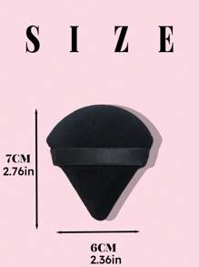 10pcs/3pcs/1pc Triangle Makeup Sponge, Powder Puff, Flat Foundation Sponge, Finger Cushion Puff,Makeup,Cheap,Room Decor,Vanity,Travel,Bedroom,Makeup Accessories,Puff,Makeup Blender,Powder Puff,Makeup Sponge