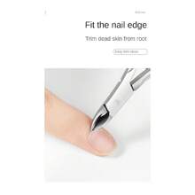 [Stainless Steel] Nail Scissors For Nail Salon Manicure Peeling Tool Push File Pliers Nail Groove Trimming