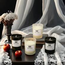 1pc Cup Pack Aromatherapy Candle, 50g Natural Plant Wax, Handmade, 24 Varieties, Smokeless, Ideal Gift