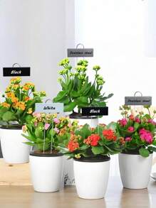 10/20/30pcs Black, Silver, White Creative New Metal Plant Labels, Pot Planter Labels, Weatherproof Metal Plant Tags, Garden Yard Plant Markers, Waterproof Plant Identification Tags, Outdoor Garden Signs, Suitable For Planting Flowers, Vegetables, Herbs, Seeds, Greenhouse Nursery Pots