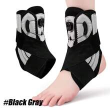1pc Ankle Brace Support For Men & Women, Recovery From Sprained Ankles With Metal Springs, Stabilizing For Running, Basketball, Volleyball Gym Accessories