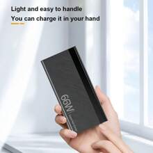 NetHong Banco de energía de 20000 mAh, cargador rápido, 2 USB, batería externa para Apple y Sam sung