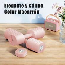 MERACH Juego de 2 mancuernas ajustables MERACH, 4 en 1, para mujer, de 1 a 4 kg, para entrenamiento de fuerza, fitness, gimnasio en casa, regalo.