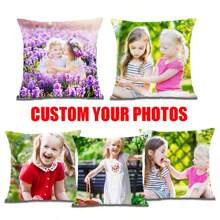 قياسات مختلفة لغطاء وسادة قابل للتخصيص تصل إلى 19.7 بوصة، جميع الصور قابلة للتخصيص بطباعة الوجه بأنماط متنوعة، صور حيوانات مخصصة (يتم بيع الغطاء فقط دون الوسادة)، قابلة للتصنيع بأنماط متنوعة لمناسبات عيد الأضحى وموسم الزفاف وموسم التخرج واليوم الوطني الأمريكي