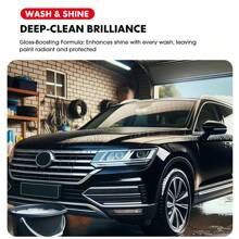 CARSUN Carsun Concentrated 2L Car Wash Liquid | High Foam No-Wipe One-Rinse Clean + Water Wax Coating Two-In-One | The More You Wash, The Brighter Your Car Finish | Household/Car Wash Water & Money Saving Device