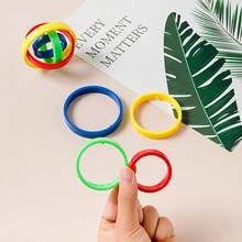 1pc Rainbow Finger Spinner Toys - Creative Leisure Inertial Gyroscope, Multi Color Plastic Puzzle, Used For Relaxing And Enhancing Attention, Skill Development Toys | Vibrant Design | Plastic, Gift Toys - Multicolor - View 7